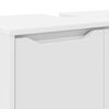 vidaXL Badezimmerwaschbecken-Schrank mit Regal Wei&szlig; 60 x 30 x 60 cm