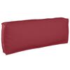 vidaXL Sofa Set mit Kissen Weinrot 120 x 92 x 69 cm Massivholz Akazie