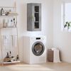 vidaXL Wandschrank Betongrau 34,5x34x90 cm