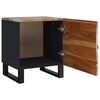 vidaXL Nachttisch 40x33x46 cm Altholz Massiv