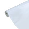vidaXL Fensterfolie Statisch Matt Wei&szlig; 45x500 cm PVC