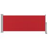 vidaXL Ausziehbare Seitenmarkise 100x300 cm Rot