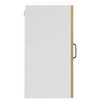 vidaXL K&uuml;chen-H&auml;ngeschrank Lucca Artisan-Eiche Holzwerkstoff