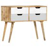 vidaXL Sideboard 85 x 40 x 71 cm Massivholz Mango