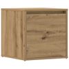 vidaXL Schubladenbox Artisan Eichen-Optik 40,5x40x40 cm Holzwerkstoff
