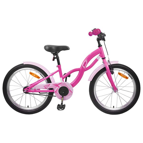 vidaXL Kinderfahrrad 20 Zoll f&uuml;r 6-11 Jahre alt Dunkelrosa