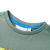 Kinder-Kurzarmshirt Khaki 128