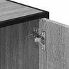 vidaXL Waschbeckenunterschrank Grau Sonoma 65x33x60 cm Holzwerkstoff