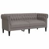 vidaXL 3-tlg. Sofagarnitur Taupe Stoff