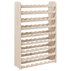 vidaXL Weinregal 72,5x25x111,5 cm Massivholz Kiefer