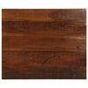 vidaXL Tischplatte 60x50x2,5 cm Rechteckig Altholz Massiv