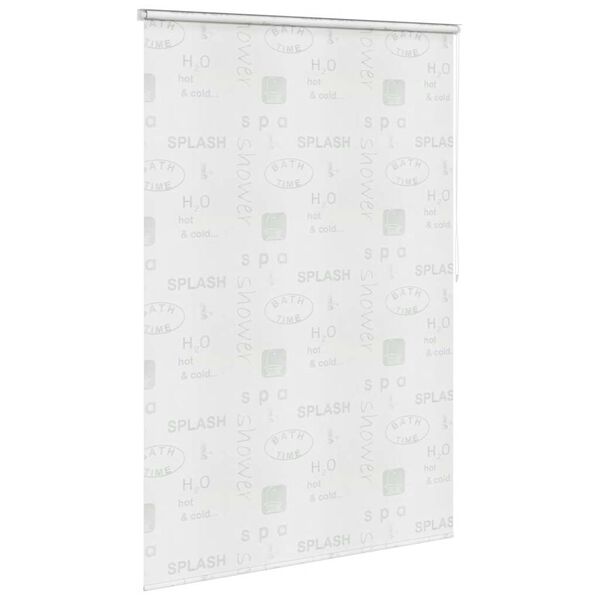 vidaXL Duschrollo 140x240 cm Splash-Design