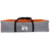vidaXL Sofort Zelt ALTA Grau und Orange 458 x 458 x 230 cm Stahl