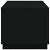 vidaXL Couchtisch Schwarz 102x50x44 cm Holzwerkstoff