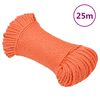 vidaXL Arbeitsseil Orange 6 mm 25 m Polypropylen