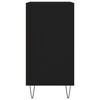 vidaXL Sideboard Schwarz 57x35x70 cm Holzwerkstoff