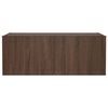vidaXL TV-Wandschrank mit LED-Leuchten Braun Eichen-Optik 80x35x31 cm