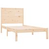 vidaXL Massivholzbett 100x200 cm
