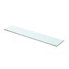 vidaXL Regalboden Glas Transparent 70x15 cm