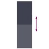 vidaXL Verdunkelungsrollo Marineblau 75x230cm Stoffbreite 70,7 cm