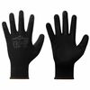 vidaXL Arbeitshandschuhe 24 Stk. Schwarz 8 / m Polyester