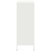 vidaXL Highboard Wei&szlig; 68x39x103,5 cm Stahl