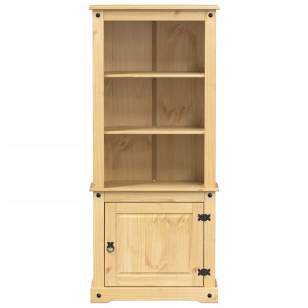 vidaXL Highboard Corona 74x38x170 cm Massivholz Kiefer