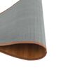 vidaXL Teppich Rund Natur 80 cm Bambus