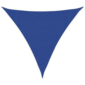 vidaXL Sonnensegel 160 g/m&sup2; Dreieckig Blau 3,6x3,6x3,6 m HDPE