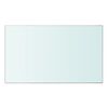 vidaXL Regalboden Glas Transparent 50 cm x 30 cm
