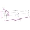 vidaXL Grill Silbern 158x42x31 cm Edelstahl