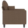 vidaXL Sessel Braun 60 cm Stoff