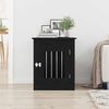 vidaXL Hundebox-M&ouml;bel Schwarze Eiche 55 x 75 x 65 cm Holzwerkstoff