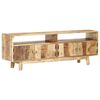 vidaXL TV-Schrank 130x30x45 cm Raues Mangoholz