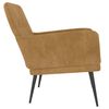 vidaXL Sessel Braun 62x79x79 cm Samt