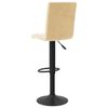 vidaXL Barhocker 2 Stk. Creme Samt