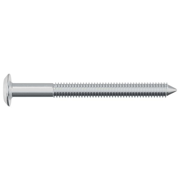vidaXL Schraube 2 pcs Silber M6 x 60 mm Stahl