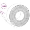 vidaXL Rasenkanten 4 Stk. Grau 10 m 20 cm Polyethylen