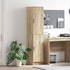 vidaXL Highboard Sonoma-Eiche 35 x 39 x 168 cm