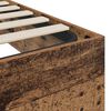 vidaXL Ottoman Bettgestell Altholz 203 x 180 x 25 cm Holzwerkstoff