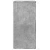 vidaXL Sideboards 2 Stk. Betongrau 79x38x80 cm Holzwerkstoff