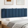 vidaXL Kopfteil-Kissen "Hanko" Blau 160 cm Stoff