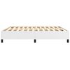 vidaXL Boxspringbettgestell Wei&szlig; 200x200 cm Kunstleder