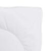 vidaXL Sommerdecke Wei&szlig; 220 x 135 x 3 cm Polyester
