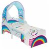Worlds Apart Kinderbett mit Schublade Einhorn 142 x 77 x 128 cm