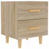 vidaXL Nachttisch Sonoma-Eiche 40x35x47,5 cm