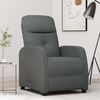 vidaXL Relaxsessel Dunkelgrau Stoff