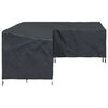 vidaXL M&ouml;belbezug Schwarz 260 x 210 x 80 cm 420D Oxford Stoff