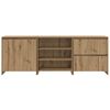 vidaXL Sideboard 3 pcs Artisan-Eiche 70 x 41 x 75 cm Holzwerkstoff