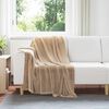 vidaXL Wohndecken 6 pcs Kamel 130 x 150 cm Fleece